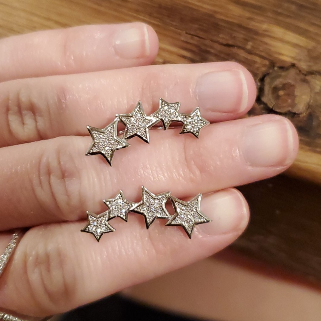 Brand New Star Climber Earrings
